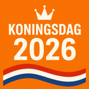 Oranje vlaggenlijnen en Koningsdag 2026 versiering - feestartikelen